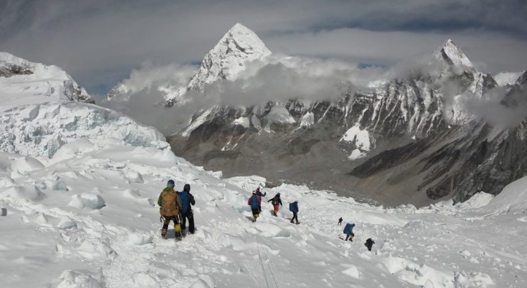 embotellamiento en el Everest