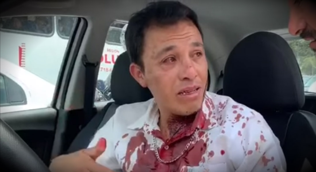VIDEO: Policías golpean a taxistas durante operativo en Toluca