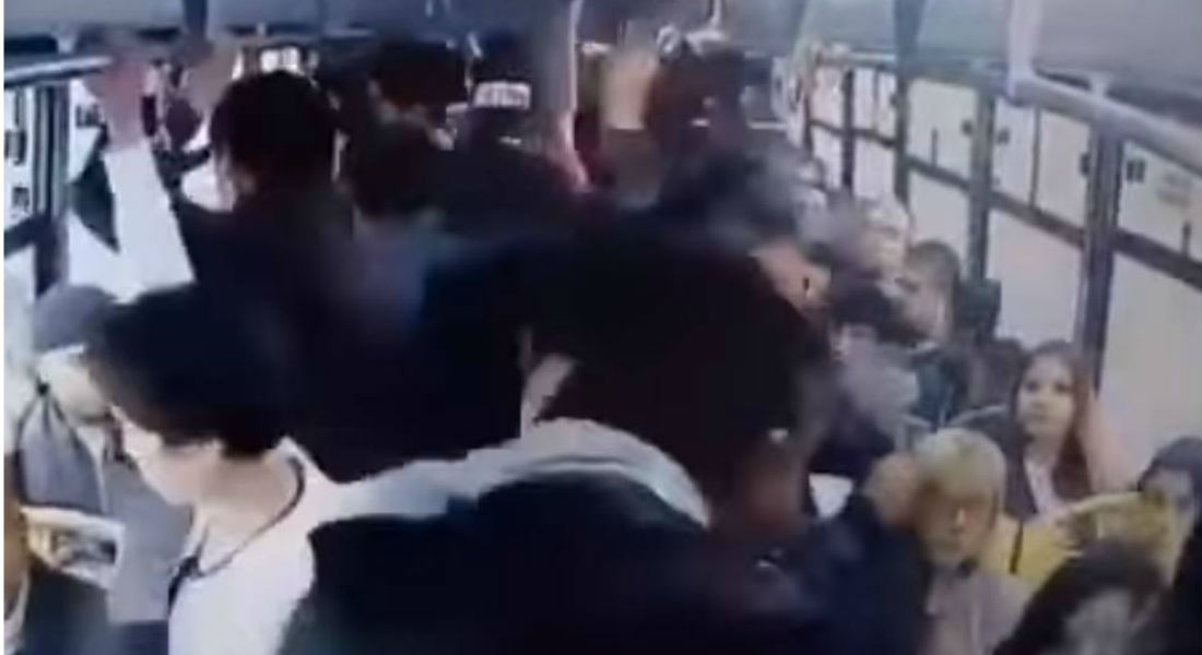 Ratas asaltan autobús lleno de gente y no fue en el Estado de México