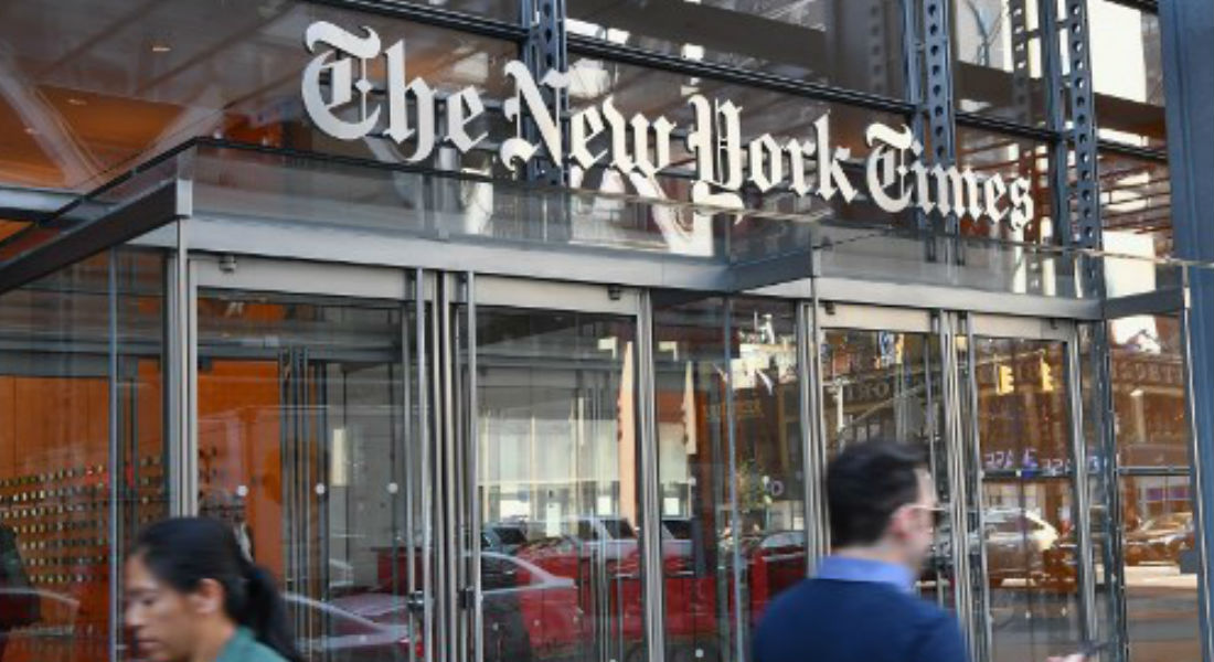 Editor del New York Times responde a Trump tras acusaciones de «traición»