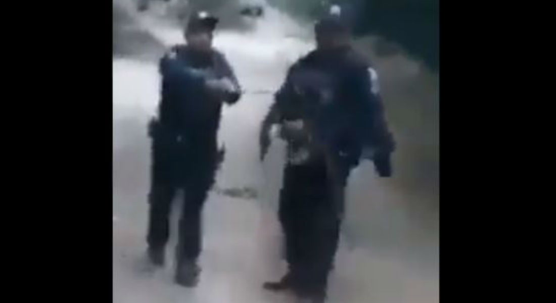 VIDEO: Talamontes agreden a machetazos a policías estatales en Morelos