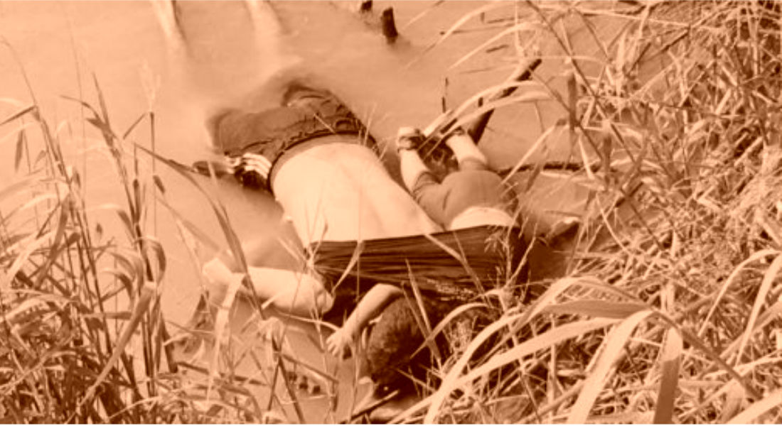 Papá y bebé migrantes se ahogan en el Río Bravo