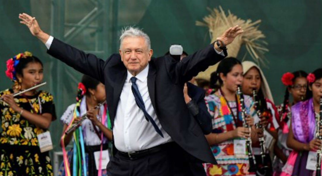 AMLO celebra visto bueno de Trump a medidas migratorias en México