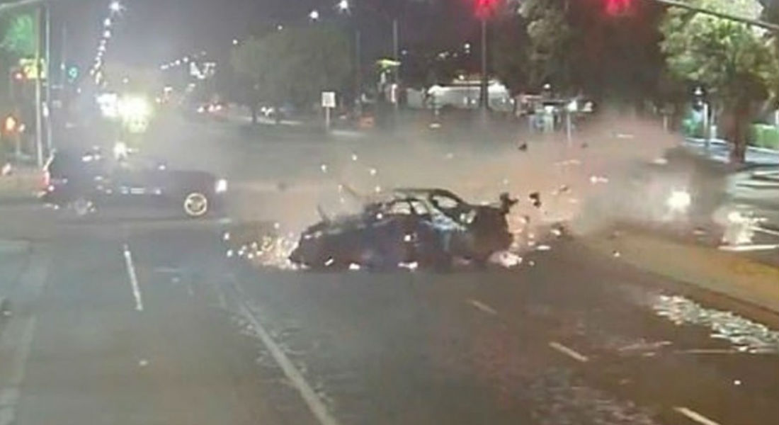 VIDEO: Conductor ebrio choca y mata a un padre de familia en California