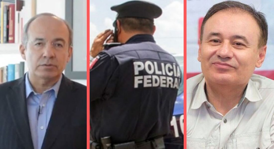 Calderón defiende a policías federales; Durazo le responde