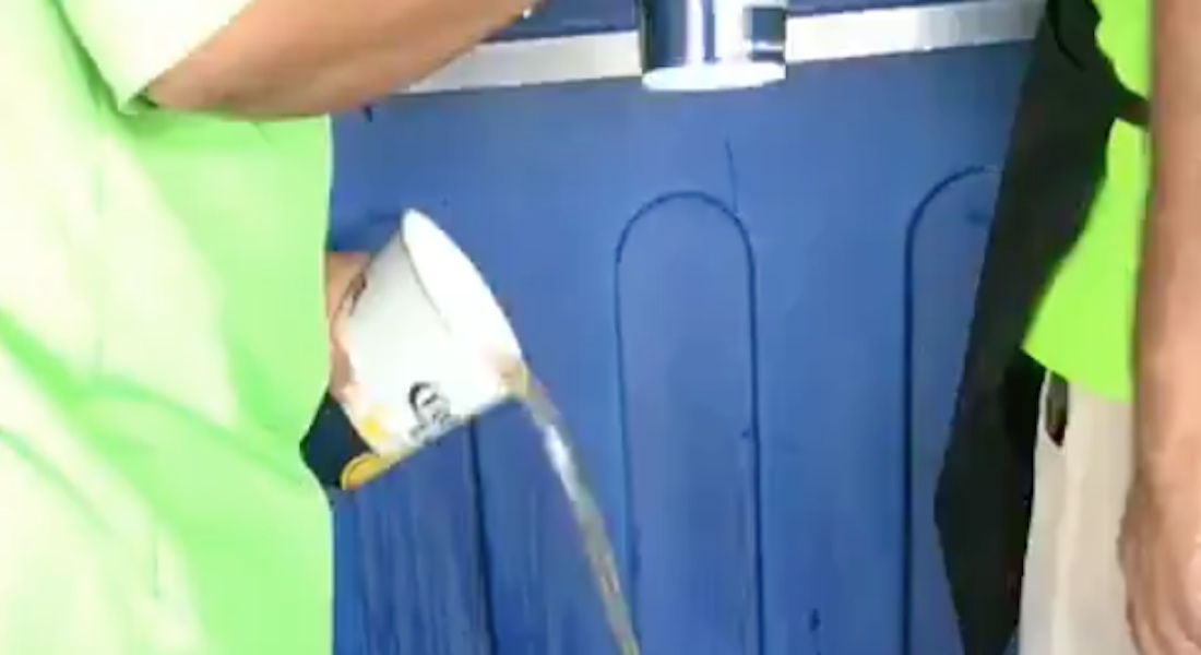 Tras video de chela reciclada suspenden expendios de cerveza en el Estadio Corona