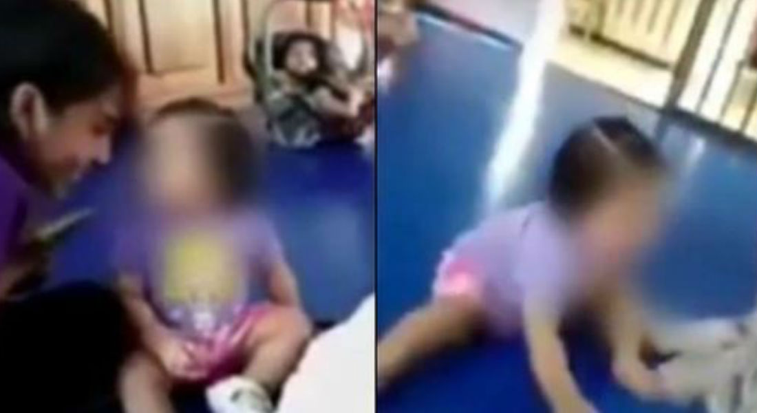 VIDEO: Madre denuncia maltrato y humillaciones a su pequeña hija en guardería