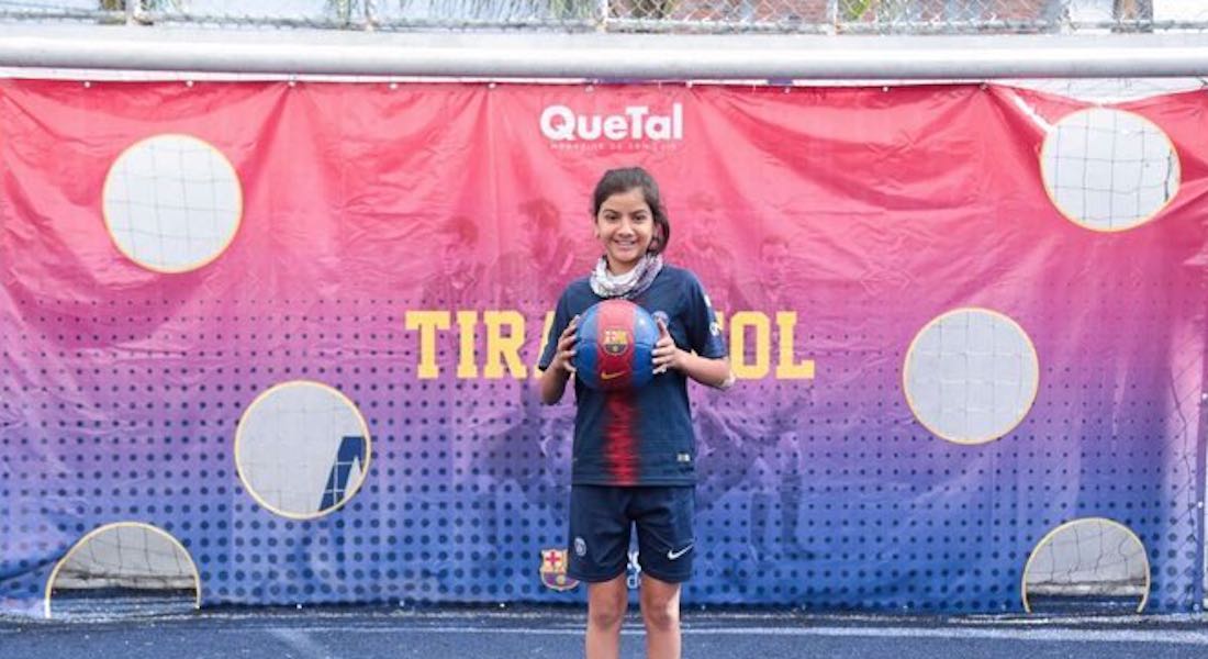 VIDEO: Niña mexicana cumple su sueño de entrenar con uno de los mejores clubes del mundo