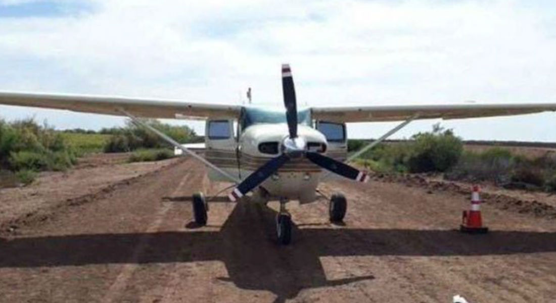Asaltantes roban avioneta con 800 mil pesos destinados a becas en Chiapas