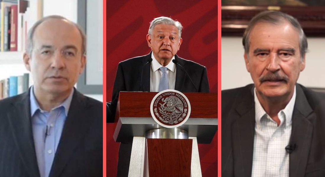 Un expresidente debe impuestos según SAT; Calderón y Fox niegan que sean ellos