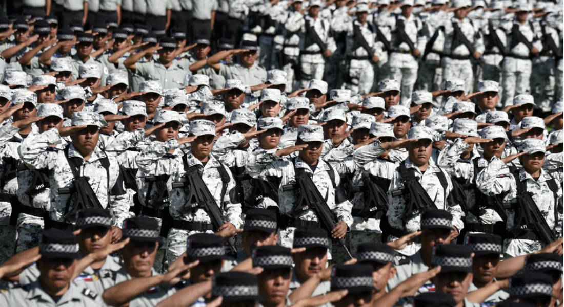 4 mil efectivos de la Guardia Nacional llegan a Michoacán