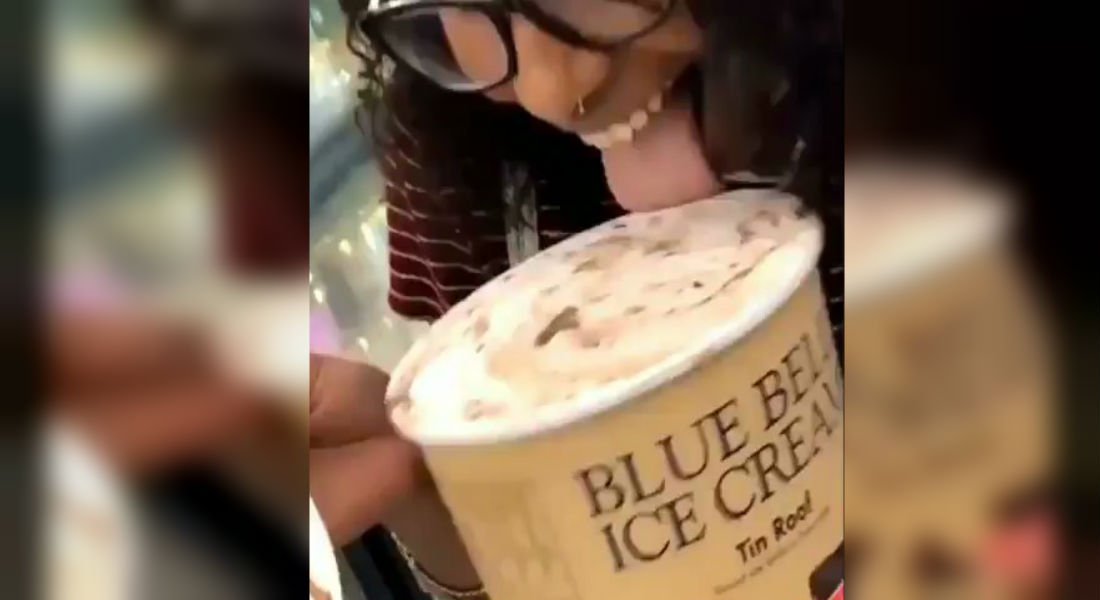 VIDEO: Por lamer un helado, pasará 20 años en la cárcel