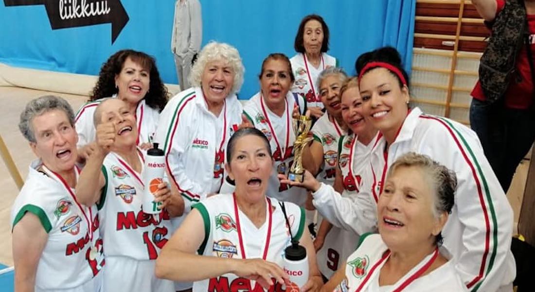 Las Abuelitas mexicanas que ganaron un Mundial de baloncesto en Finlandia