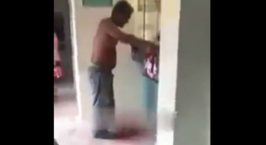 VIDEO: Hombre se desangra mientras espera consulta en el IMSS