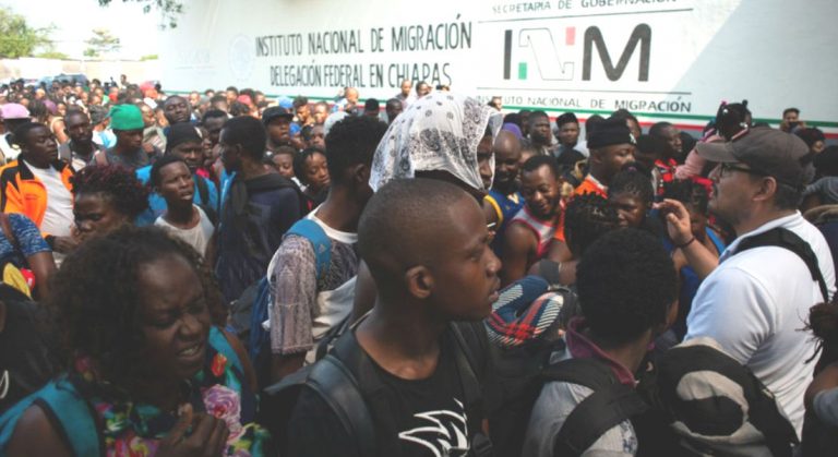 migrantes africanos migración hacia Estados Unidos