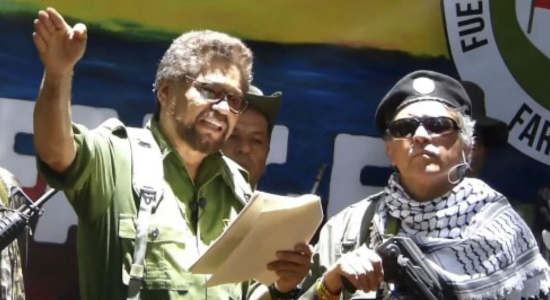 Exjefes de FARC anuncian regreso de la lucha armada en Colombia