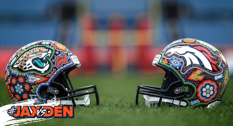 VIDEO: Broncos y Jaguares dan a conocoer cascos con arte huichol
