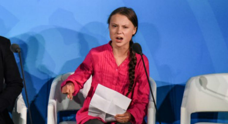 Greta Thunberg estalla