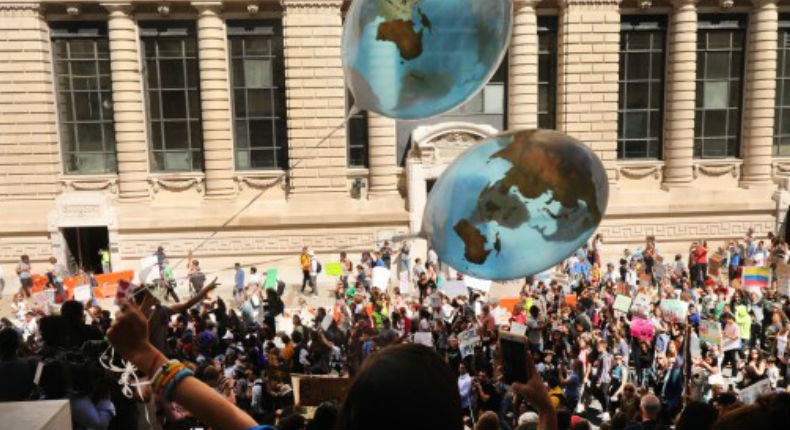 «Millones» de jóvenes hacen huelga global contra el cambio climático