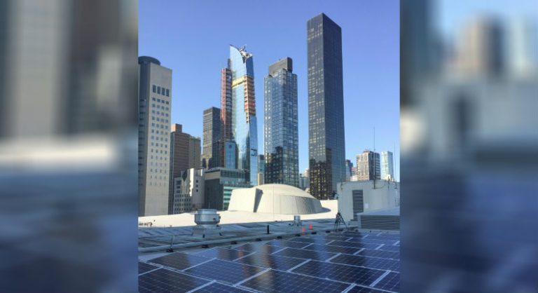 habrá energía solar en la sede de la ONU