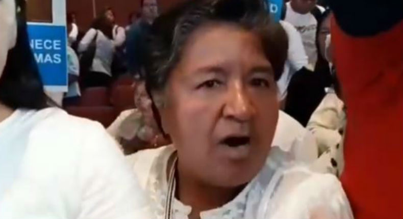 VIDEO: ¡Hijas del diablo! Señora predice terremoto por despenalizar aborto