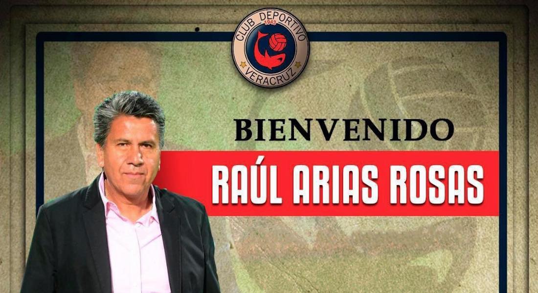 VIDEO: Raúl Arias llega al equipo de Veracruz como Vicepresidente Deportivo