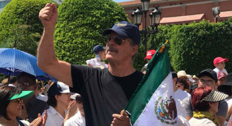 “México está hecho un desmadre”, asegura Vicente Fox