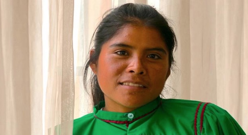 Lorena Ramírez, atleta rarámuri, rompió en llanto al verse en su propio documental