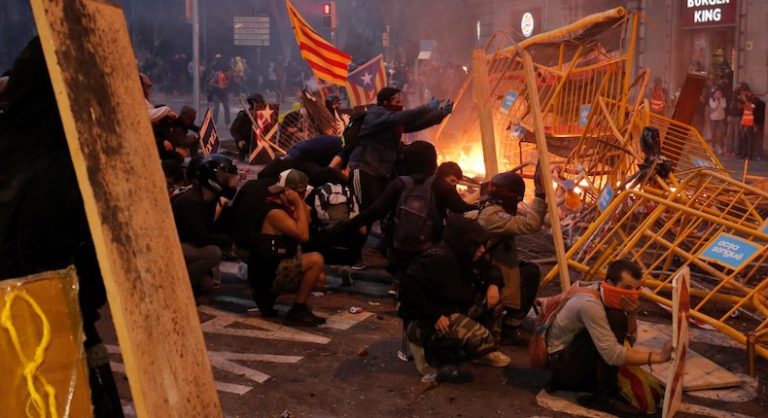Cataluña protestas independentistas