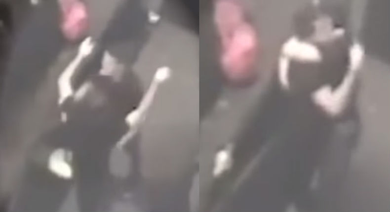 VIDEO: Hombres violan a una joven y lo celebran con choque de manos