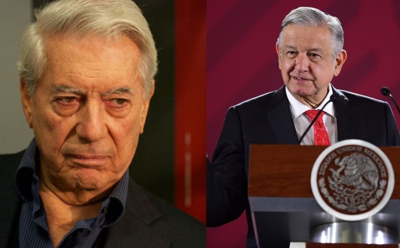 AMLO es la resurrección del PRI, dice Vargas Llosa; el presidente le responde