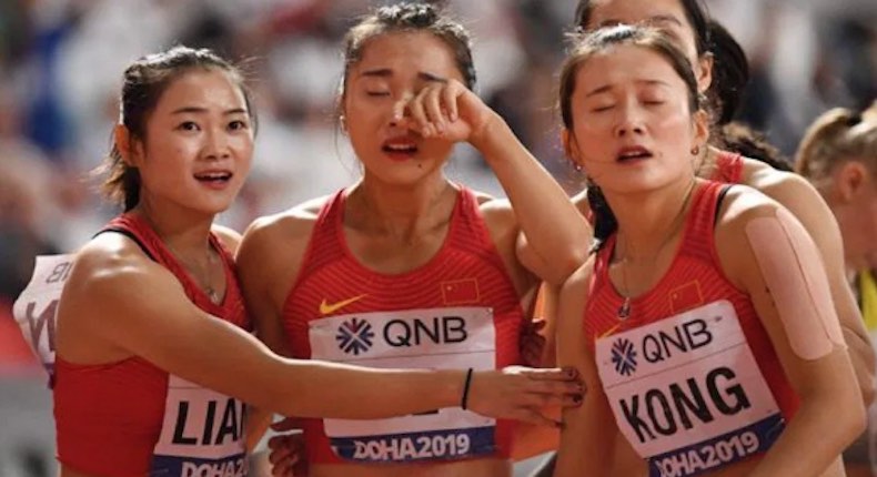 VIDEO: China protagoniza tremendo error en Mundial de Atletismo