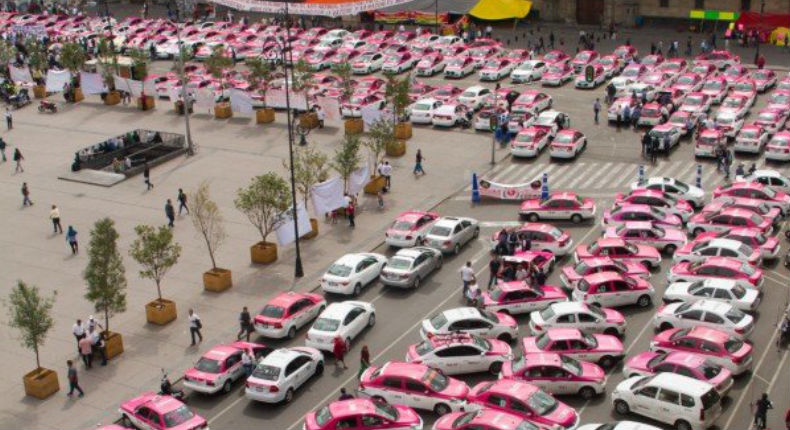 Taxistas pretenden paralizar la CDMX por 2 días