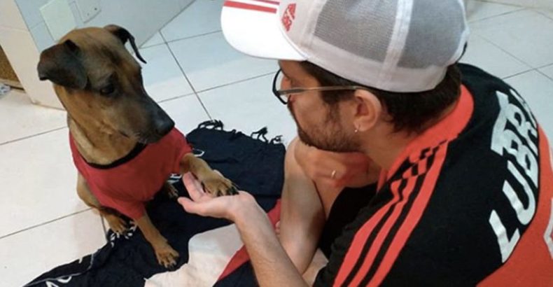 Vende su boleto de la Libertadores para salvar la vida de su perrito con cáncer