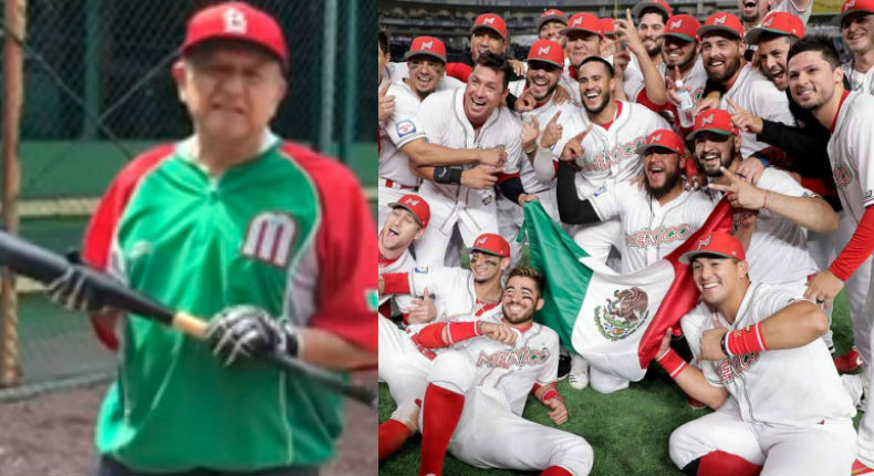 AMLO felicita a beisbolistas mexicanos por pase a Tokio 2020