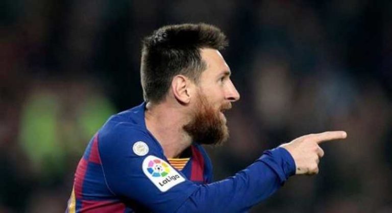 Leo Messi empata