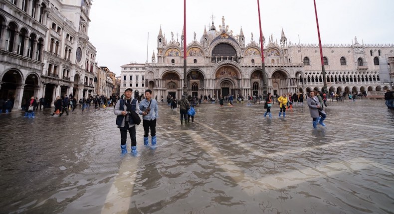 Venecia está en estado de emergencia por amenaza de nueva marea alta