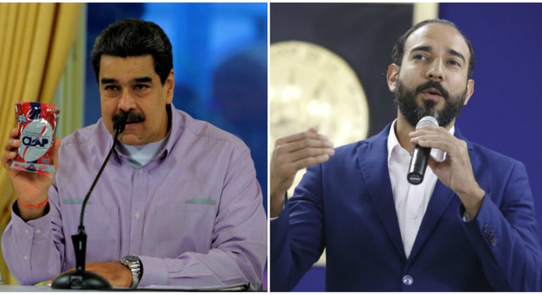 pelea entre Maduro y Bukele