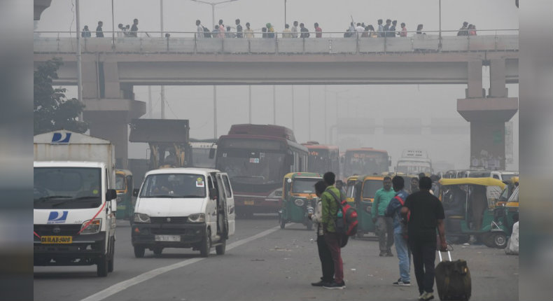 ¡Emergencia! Neblina contaminante envuelve Nueva Delhi