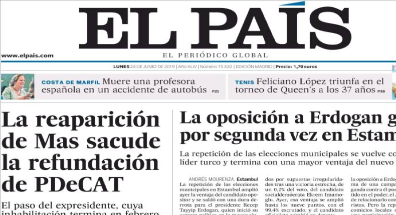 «El País» no distribuirá más su edición impresa en Latinoamérica