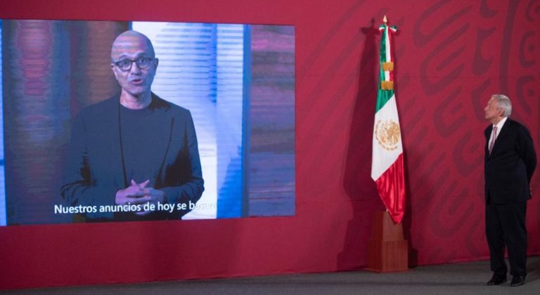 Microsoft inversión en México