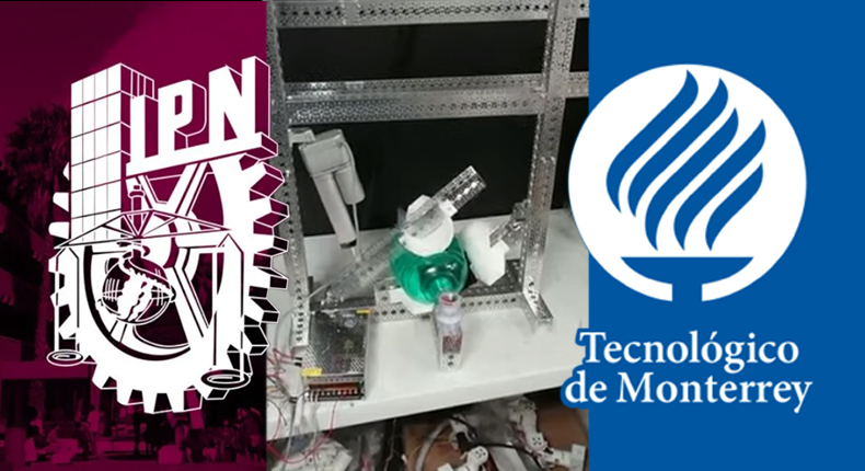 Este es el ventilador pulmonar mecánico creado por mexicanos del IPN y Tec de Monterrey