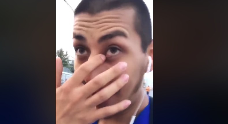 VIDEO: Chofer de camión niega servicio a enfermero; “Perdón si lloro, pero me dio mucho coraje”