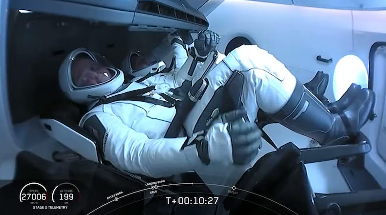 tripulación de cohete de SpaceX