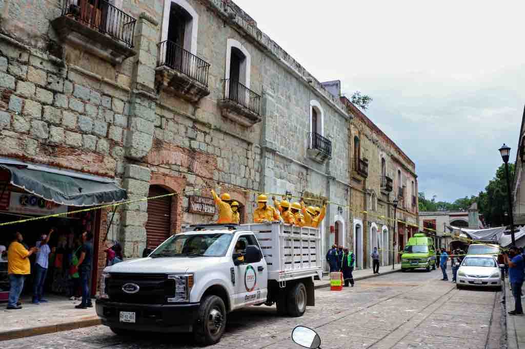 Oaxaca pandemia sismo