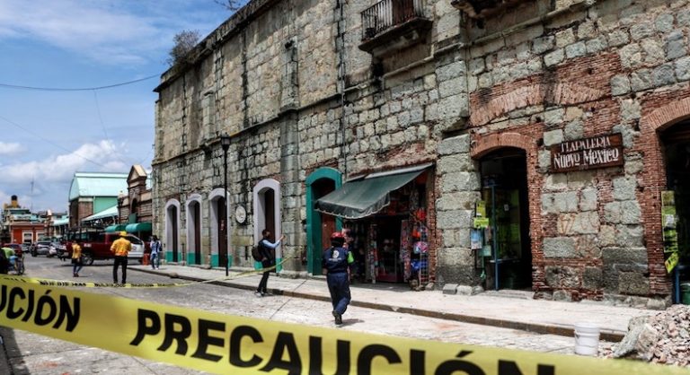 Oaxaca pandemia sismo