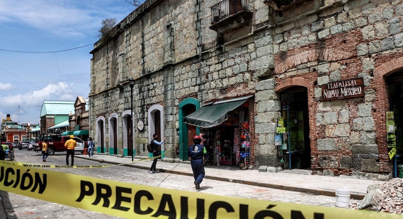 Además de la pandemia, Oaxaca ahora debe enfrentar los estragos del sismo