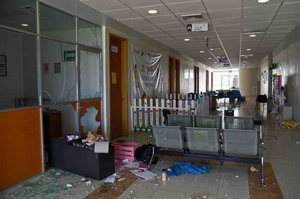 vandalizan hospital en chiapas