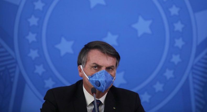 OMS desea pronta recuperación a Bolsonaro y OPS pide a Brasil fortalecer medidas