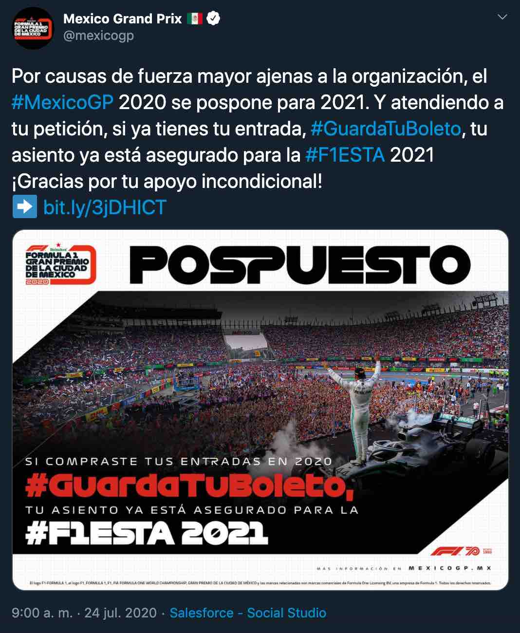 GP México 2020